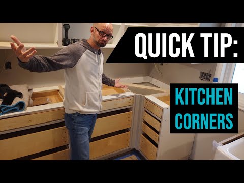 Ideas for Maximizing Kitchen Cabinet Corners