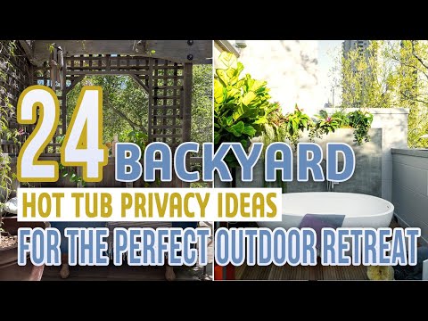Ideas for Ensuring Privacy in Your Backyard Hot Tub