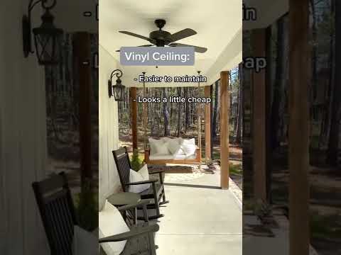 Affordable Porch Ceiling Ideas Affordable Porch Ceiling Ideas