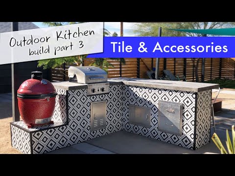 Ideas for Outdoor Kitchen Tiles