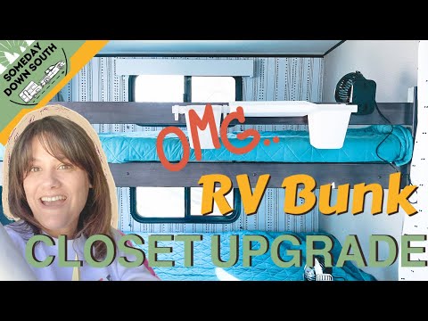 Ideas for Maximizing Storage Space in RV Bunk Beds