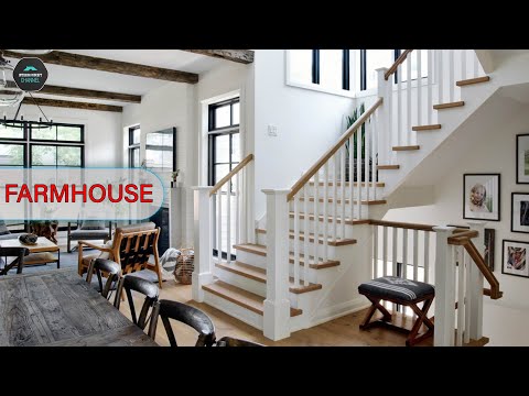 Ideas for Modern Farmhouse Staircases