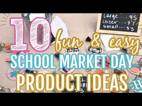 Creative Market Day Ideas for 4th Graders