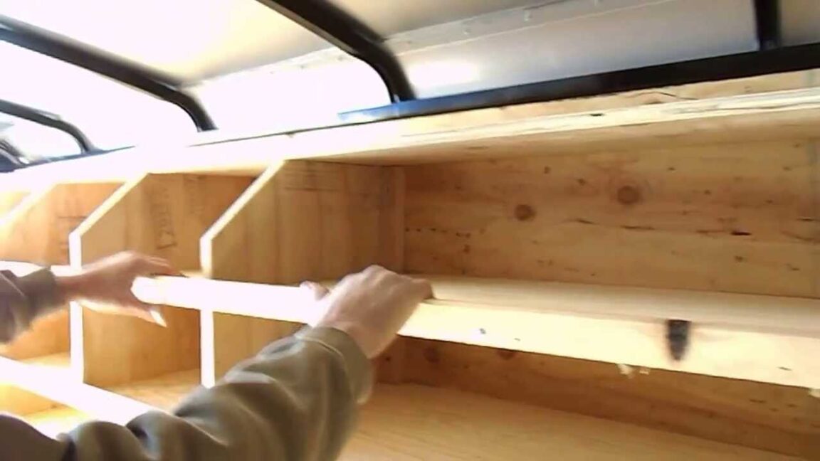 Spacesaving Solutions Innovative Box Truck Shelving Ideas