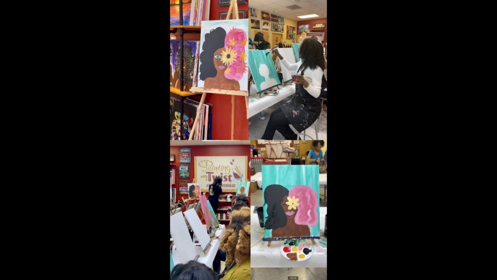 Brush & Beverage Inspiring Paint and Sip Picture Ideas