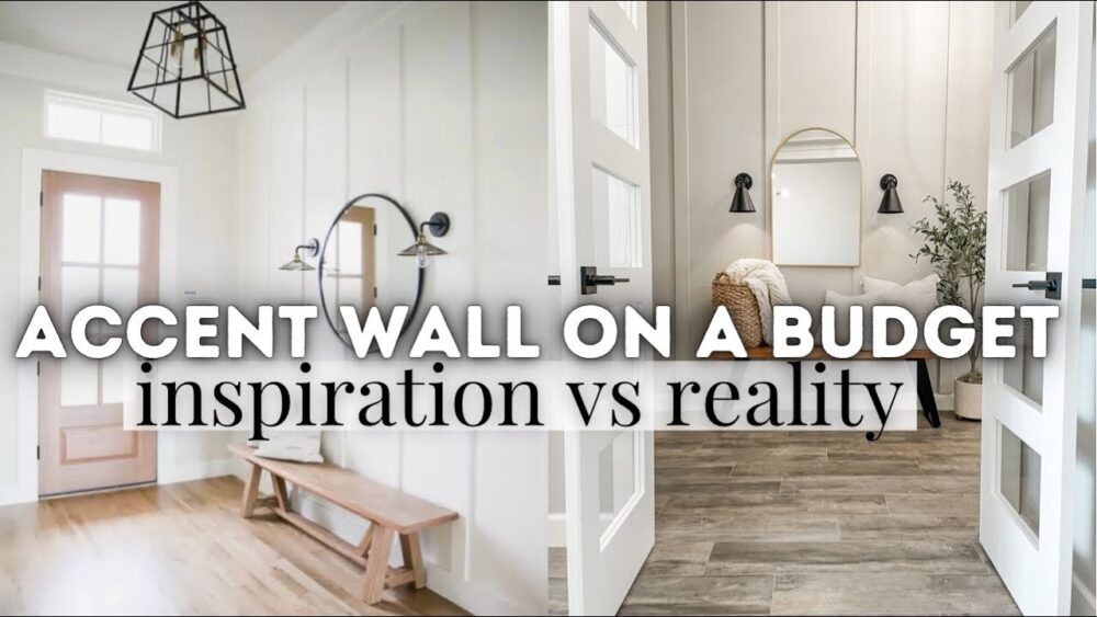 Bold and Beautiful Entryway Accent Wall Inspiration!