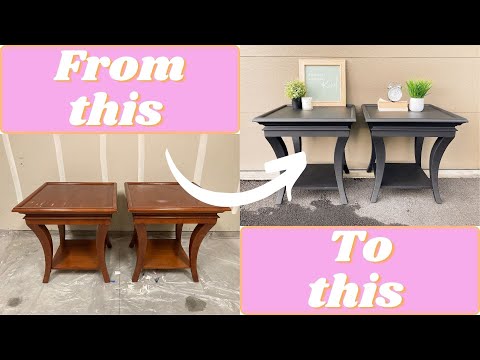 Ideas for Painting End Tables