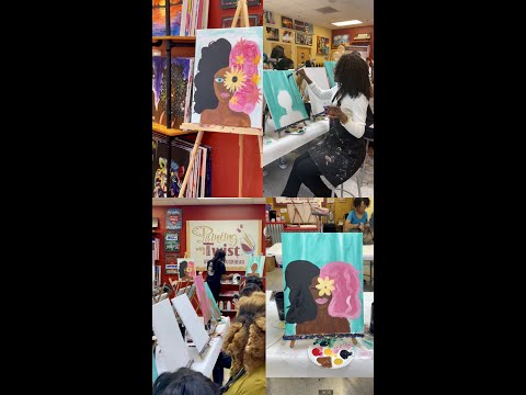 Paint and Sip: Sparking Creative Inspiration through Artistic Imagery