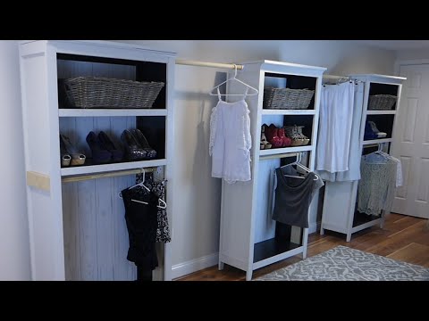 Ideas for Organizing Your Closet with Bookshelves