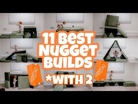 Creative ideas for a two-person nugget couch