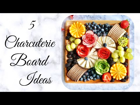 Creative and One-of-a-Kind Charcuterie Board Concepts