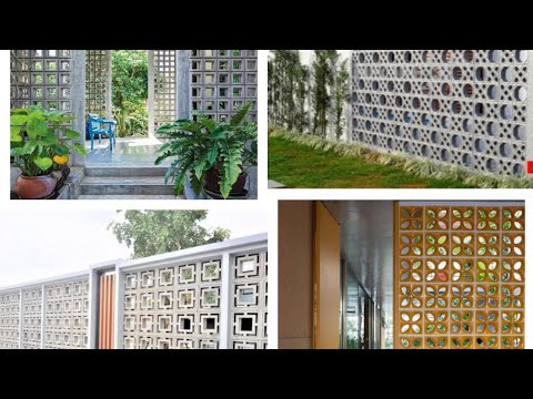 Creative Ideas for Decorating Breeze Block Walls
