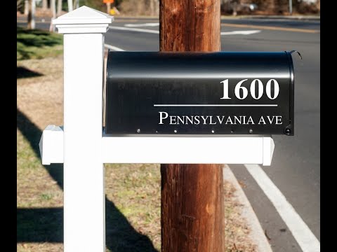 Ideas for Eye-catching Mailbox Lettering