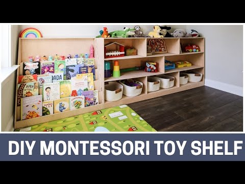 Ideas for Montessori-inspired Shelves