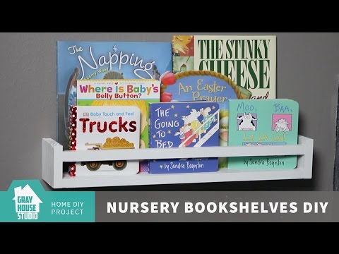 Ideas for Organizing a Nursery Shelf