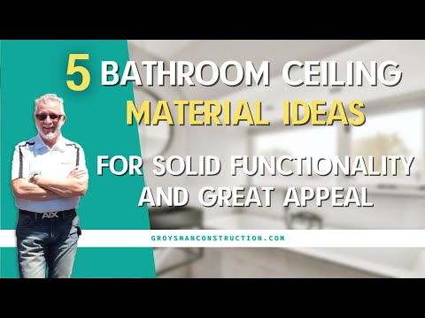 Ideas for Small Bathroom Ceilings
