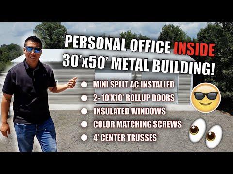 Ideas for Creating a Modern and Functional Metal Building Office