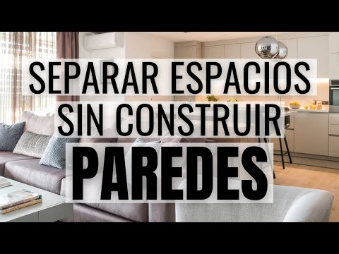 Ideas para separar un cuarto en diferentes espacios