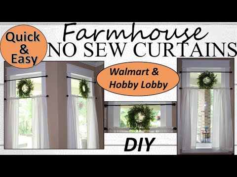 Ideas for Farmhouse Curtains Inspired by Joanna Gaines