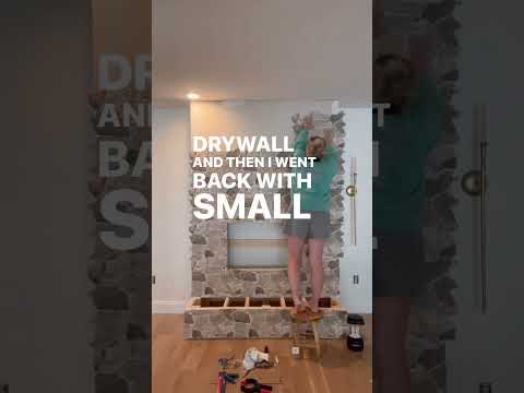 Ideas for Creating a Faux Stone Fireplace