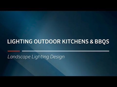 Ideas for Lighting an Outdoor Kitchen