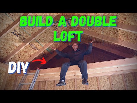 Ideas for Loft Spaces in Sheds