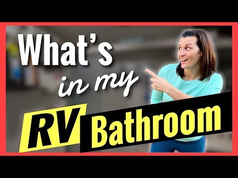 RV Bathroom Storage Ideas