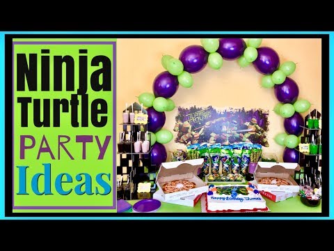 Ideas for a Ninja-Themed Party