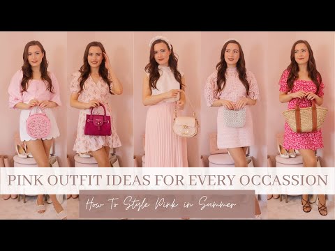 Outfit Ideas: Stylish Ways to Rock a Pink Dress