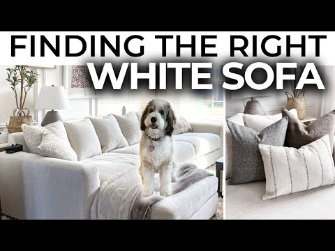 Ideas for a Living Room with a White Couch