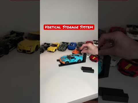 Ideas for Displaying Lego Speed Champions Sets