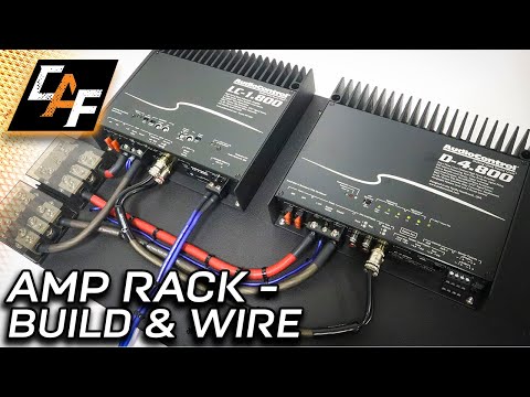 Creative Ideas for Car Audio Amp Racks