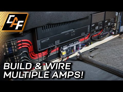 Ideas for Car Audio Amplifier Rack
