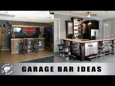 Ideas for Transforming Your Garage into a Cool Bar Space