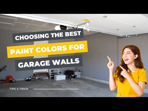 Ideas for Painting the Interior of Your Garage