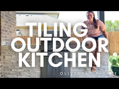Ideas for Outdoor Kitchen Tile Designs