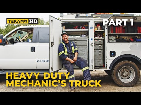 Ideas for Organizing a Service Truck