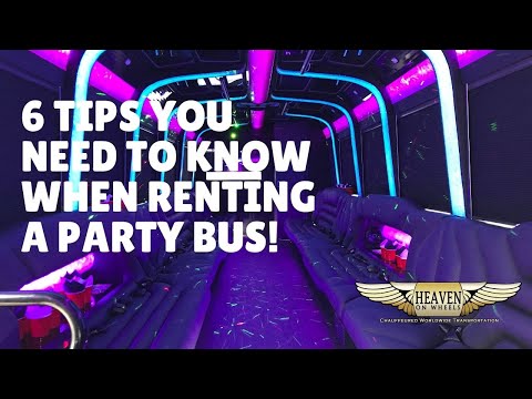 Ideas for a Fun and Memorable Bus Party