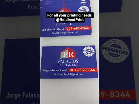 Ideas for Designing an Eye-Catching Roofing Business Card