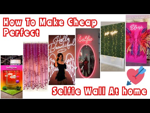 Revamping the Concept of a Selfie Wall