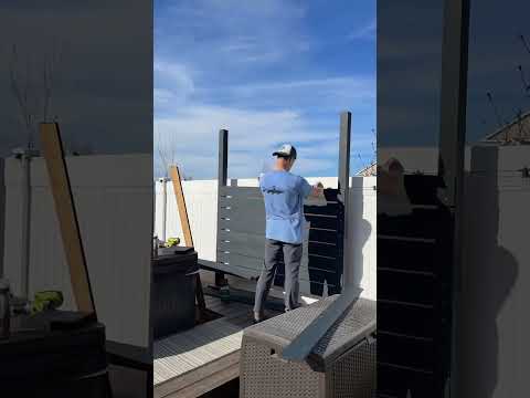 Ideas for a Semi-Private Fence