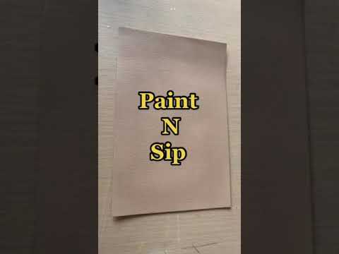 Easy Sip and Paint Ideas