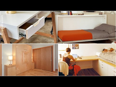 Ideas for Combining a Small Office and Bedroom