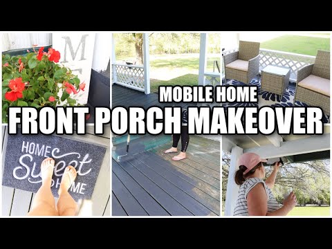 Mobile Home Back Porch Ideas