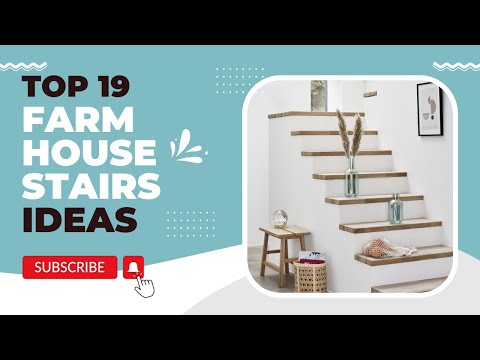 Ideas for Modern Farmhouse Staircases
