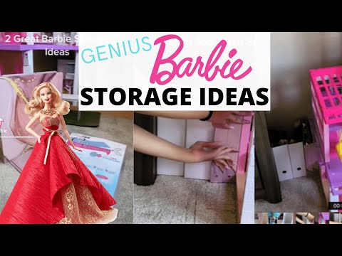 Creative Storage Ideas for Barbie Dolls